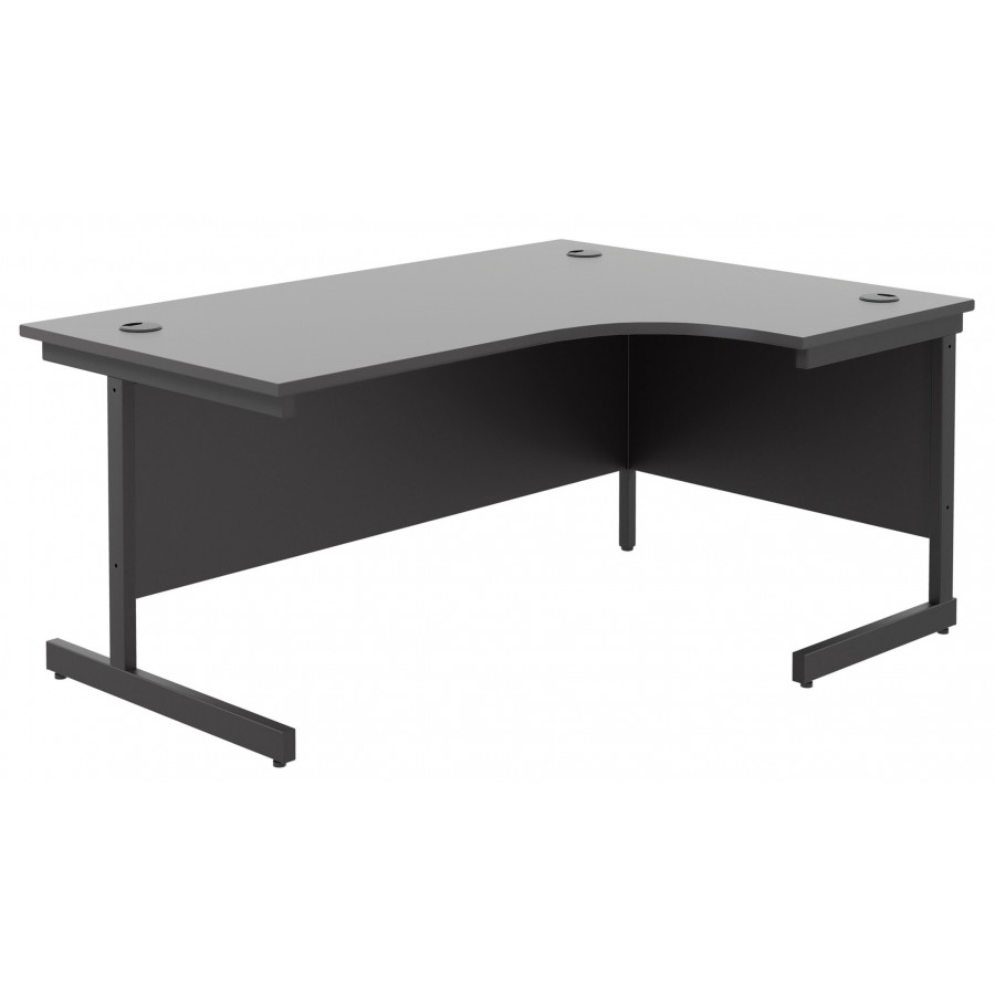 Olton Single Cantilever Corner Office Desk